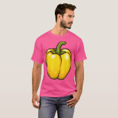 Yellow Bell Pepper T-shirt (Voorkant volledig)