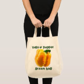 Yellow Bell Pepper Tote Bag (Voorkant (product))
