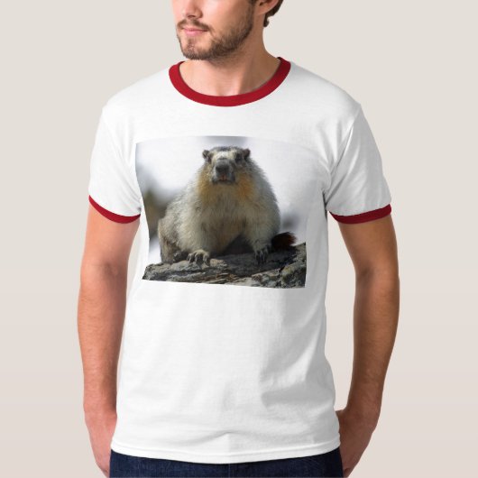 Yellow Bellied Marmot T-shirt (Voorkant)