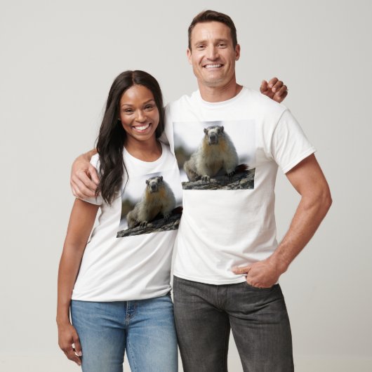 Yellow Bellied Marmot T-shirt (Unisex)