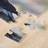 Yellow Bellied Woodpecker Puzzle Legpuzzel (Zijkant)