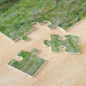 Yellow Bi Plane jigzaag Legpuzzel (Zijkant)