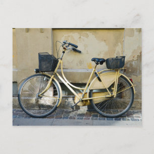 Yellow Bicycle, Kopenhagen, Denemarken Briefkaart
