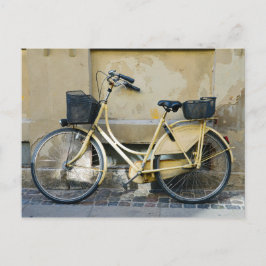 Yellow Bicycle, Kopenhagen, Denemarken Briefkaart