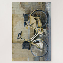 Yellow Bicycle, Kopenhagen, Denemarken Legpuzzel