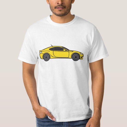 Yellow Big BRZ T-shirt (Voorkant)