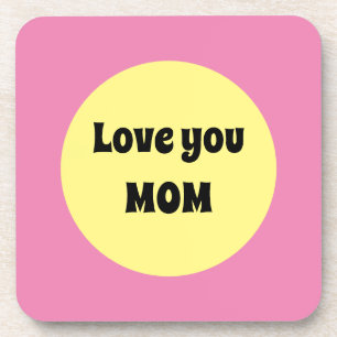 Yellow Big Dot Bier Onderzetter