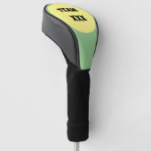 Yellow Big Dot Golfheadcover (Schuin)