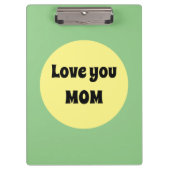 Yellow Big Dot Klembord (Voorkant)