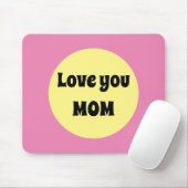 Yellow Big Dot Muismat (Met muis)