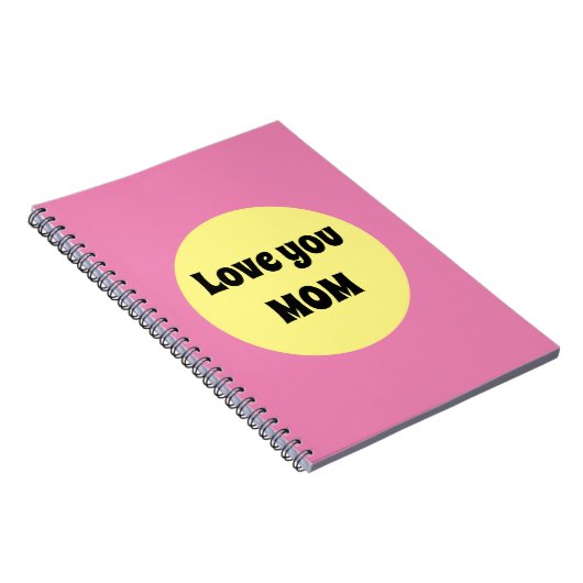 Yellow Big Dot Notitieboek (Rechterzijde)