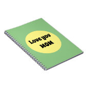 Yellow Big Dot Notitieboek (Rechterzijde)