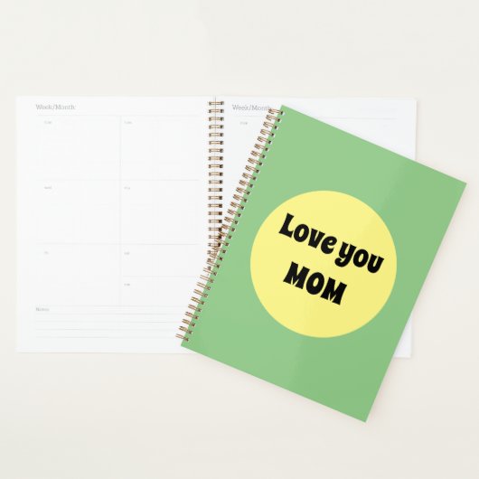 Yellow Big Dot Planner (Display)