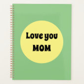 Yellow Big Dot Planner (Voorkant)