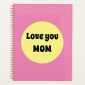Yellow Big Dot Planner (Voorkant)