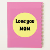 Yellow Big Dot Planner (Achterkant)