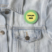 Yellow Big Dot Ronde Button 5,7 Cm (In situ)