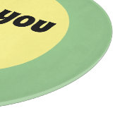 Yellow Big Dot Snijplank (Hoek)