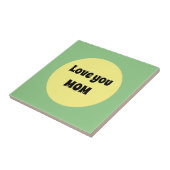 Yellow Big Dot Tegeltje (Zijkant)