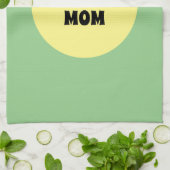 Yellow Big Dot Theedoek (Gevouwen)