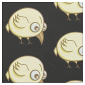 Yellow bird cartoon stof (Close Up)