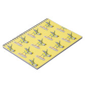Yellow Bird Drawing Photo Notitieboek (Linkerzijde)