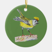 Yellow Bird Ornament (Voorkant)