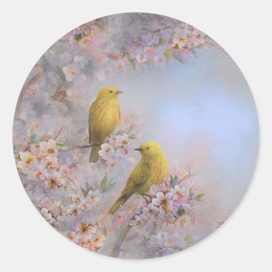 Yellow Bird sticker (Voorkant)