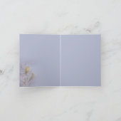 Yellow bird wenskaart bedankkaart (Binnen)