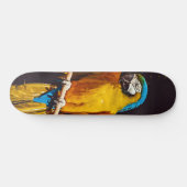 Yellow Bird Wildlife  ara Persoonlijk Skateboard (Horizontaal)