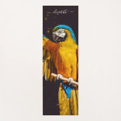 Yellow Bird Wildlife ara Yogamat (Voorkant)