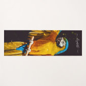 Yellow Bird Wildlife ara Yogamat (Voorkant (horizontaal))