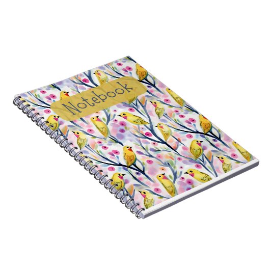 Yellow Birds Notitieboek (Rechterzijde)