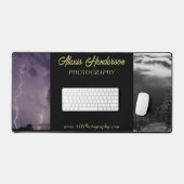 Yellow & Black 2 Photo Business Name & Wesbite Bureaumat (Keyboard & Muis)