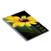 Yellow Black Eyed Susan Fotograaf Notitieboek (Rechterzijde)