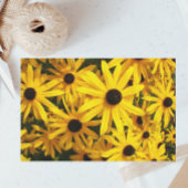 Yellow Black Eyed Susans Floral Tissuepapier