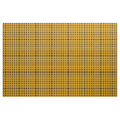 Yellow Black Gingham Pattern Stof (Fat Quarter)