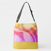 Yellow&Blossom  Crossbody Tas (Achterkant)