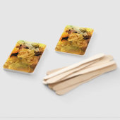 "Yellow Blossom Hand Fans Handwaaier (Niet-gemonteerd)