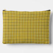 Yellow Blue Plaid Classic Pattern Retro Etui (Voorkant)