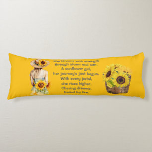 Yellow Body Pillow Lichaamskussen