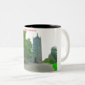 Yellow Bog Kilcullen , Kildare Two-Tone Coffee Mok (Voorkant rechts)