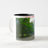 Yellow Bog Kilcullen , Kildare Two-Tone Coffee Mok (Voorkant links)