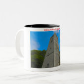 Yellow Bog Kilcullen , Kildare Two-Tone Coffee Mok (Voorkant links)