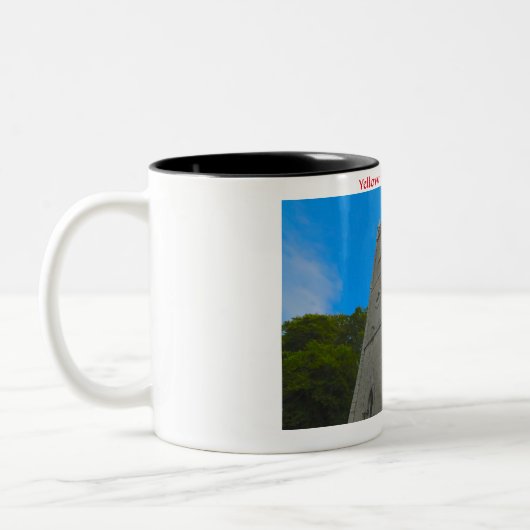 Yellow Bog Kilcullen , Kildare Two-Tone Coffee Mok (Links)