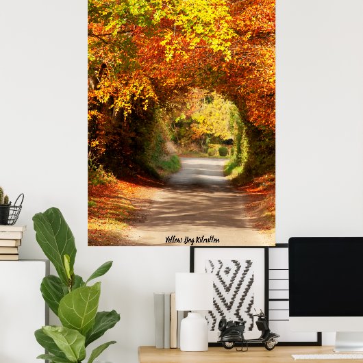 Yellow Bog Kilcullen Poster (Thuiskantoor)