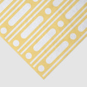 Yellow Bone Inlay Dots Border Decoupage Paper Tissuepapier (Detail)
