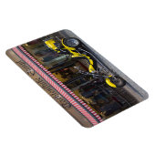 Yellow Boom Trike Magneet (Rechterzijde)