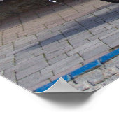 Yellow Boom Trike Poster (Hoek)