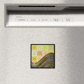 Yellow Boxes Magnet (Insitu (Vaatwasser))